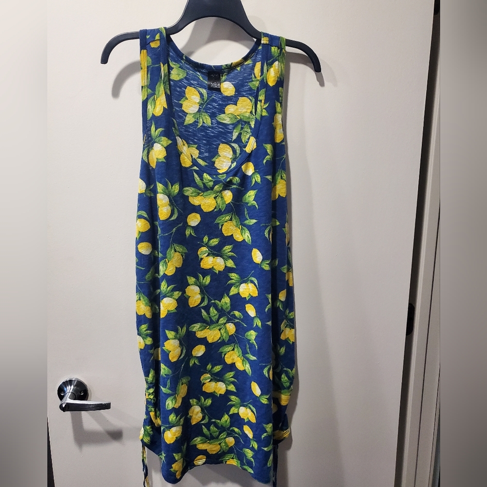 City Streets "Lemon" Cinched Dress or Cover Up